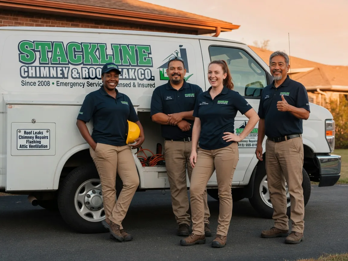 Chimney flashing repair company in Woodburn, KY